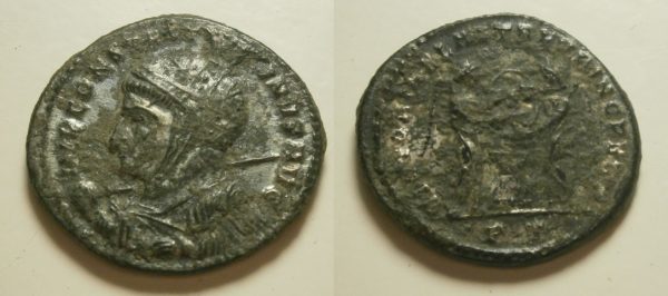 Leuke Constantinus Follis met nog veel zilver