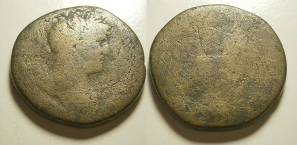 Hadrianus Sestertius - 31mm, 21.66 g -
