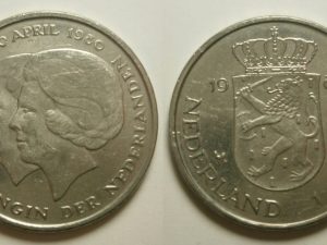 Juliana / Beatrix 1 gulden 1980