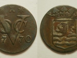 Zeeland ½ VOC Duit 1770