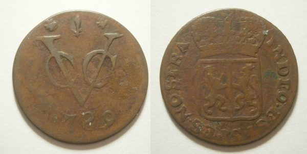 Gelderland VOC Duit 1789