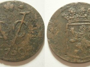 Holland VOC Duit 1750