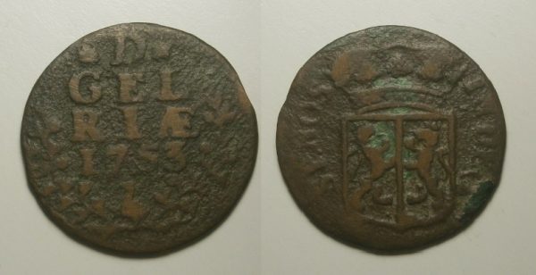 Gelderland Duit 1755