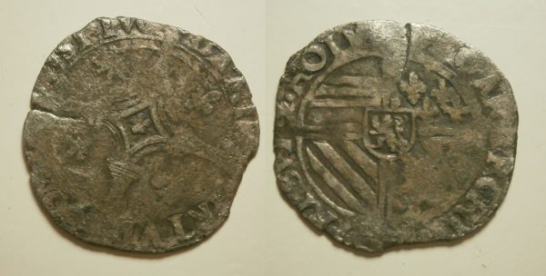 Holland Karel V - Zilveren Groot zj (1545/56)