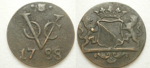 Utrecht VOC Duit 1788