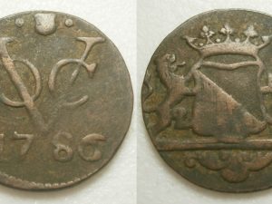 Utrecht VOC Duit 1786