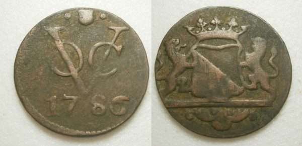 Utrecht VOC Duit 1786