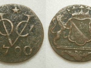 Utrecht VOC Duit 1790 (1840/3) mmt ster