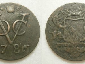 Utrecht VOC Duit 1786