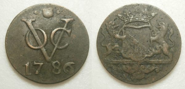 Utrecht VOC Duit 1786