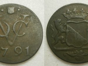 Utrecht VOC Duit 1791