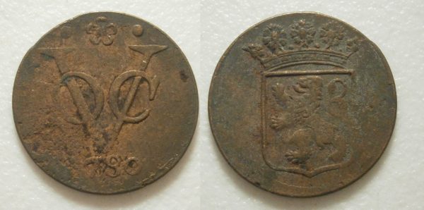 Holland VOC Duit 1780