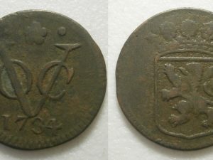 Holland VOC Duit 1734