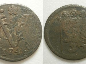 Holland VOC Duit 1746