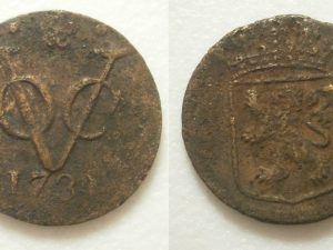 Holland VOC Duit 1734