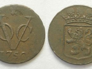 Holland VOC Duit 1750
