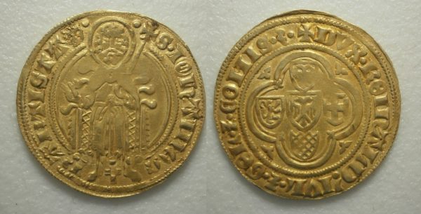 Gelderland Reinoud IV (1402-1423) St. Jansgoudgulden Arnhem -R